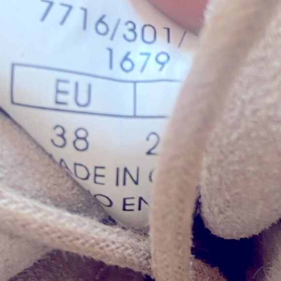 Zara TRF Faux Fur Wedge Booties Size 38 - Picture 5 of 6